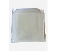 100 buste trasparenti in plastica per CD, DVD, custodie trasparenti da 150 micron, confezione da 100, marca Dragon Trading®