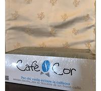 100 Bustine di Cafè Cor Miscela di Caffè Decaffeinato Macinato Sottovuoto Confezione Unica (50+50)