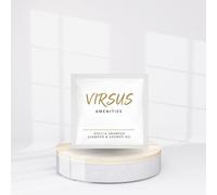 100 BUSTINE DOCCIA SHAMPOO da 10 ML - PRODOTTO DA BAGNO per ALBERGO B&B e HOTEL