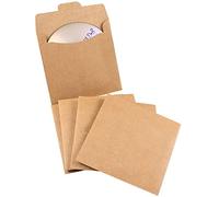 100 bustine per CD e Dvd in Carta Kraft
