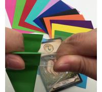 100 bustine porta-carte di intrattenimento, facili da usare, regalo per