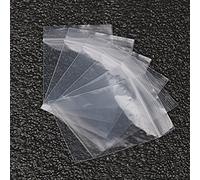 100 Bustine Trasparenti Richiudibili, 5x7cm Sacchetti Plastica Richiudibili con Chiusura a Zip per Gioielli, Caramelle