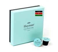 100% Caffè Kamwangi AA Kirinyaga del Kenya - Capsule di caffè appena tostato compatibili con le macchine Nespresso Original Line - Scatola con 20 capsule
