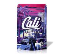 100 Cali Packs, sacchetti con cerniera, sacchetti con chiusura a pressione, Weed Bag