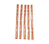 100 Candela Magica, 37.5 cm, Confezione da 10 Pezzi, Arancione