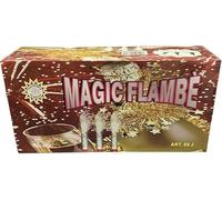 100 CANDELINE MAGIC FLAMBE PARTY TORTA 12Cm categoria F1 (USO INTERNO ED ESTERNO)