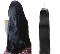 100% Capelli Veri, 50G/100 Bundlesinvisible Estensioni Dei Capelli, Può Essere Permanente E Colorato Riutilizzabile Capelli Veri Senza Nodi,18inch (45cm) 50g