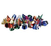 100 Cappellini mignon metallizzati cotillon Capodanno