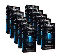 100 Capsule Alluminio Lollo Caffè Box Specialty Hermes Compatibili Nespresso®