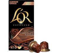 100 Capsule Alluminio L'OR Caffè Espresso CHOCOLATE Compatibili Nespresso LOR