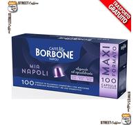 Borbone - 100 Capsule Nespresso In Alluminio Caffè Borbone Mia Napoli ( Miscela Blu )