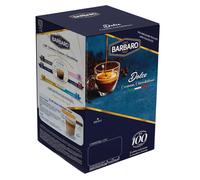 100 Capsule Caffè Barbaro Compatibili con Macchine Lavazza Espresso Point