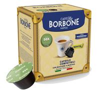 Caffè Borbone capsule compatibili Dolce Gusto DEK decaffeinato - conf. 15 pz.