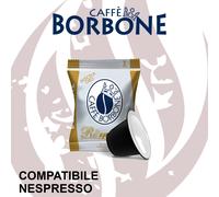 100 capsule caffè Borbone Respresso ORO compatibili Nespresso