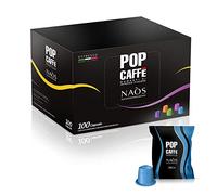 100 Capsule Caffè Compatibili con Nespresso Decaffeinato - Gusto Ricco & Crema Intensa | POP CAFFÈ | Compatibili con Nespresso Original - Deca Premium Italiano