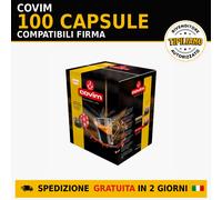 100 Capsule caffè compatibili Covim Firma Oro Crema