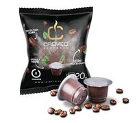 100 Capsule Caffè Cremeo Miscela Dark - Compatibili con Nespresso