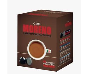 100 CAPSULE CAFFÈ MORENO COMPATIBILI DOLCE GUSTO AROMA ESPRESSO