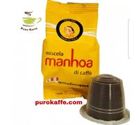 100 Capsule Caffè Passalacqua MANHOA Compatibili Nespresso