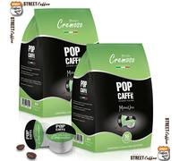 100 CAPSULE CAFFE POP Caffè 2 CREMOSO BLISTER COMPATIBILI UNOSYSTEM UNO SYSTEM