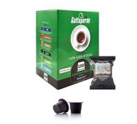 100 capsule caffè To.Da Gattopardo miscela DAKAR gusto Intenso compatibile con macchina sistema Nespresso -