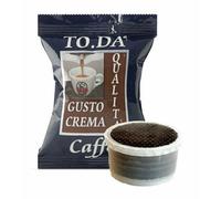 100 Capsule Caffè TODA Gattopardo GUSTO CREMA compatibili Lavazza Espresso Point
