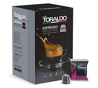100 CAPSULE CAFFE' TORALDO MISCELA CLASSICA COMPATIBILI NESPRESSO