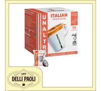 100 capsule Caffè Unaltro miscela Italian compatibili con Lavazza A Modo Mio ®