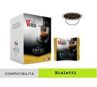 100 Capsule Caffè Verzì Aroma Intenso Compatibili con Bialetti Originali Verzi