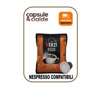 100 Capsule Caffè Verzì Miscela Aroma RICCO Compatibili Nespresso 100% Verzi