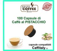 100 capsule cialde CAFFE' AL PISTACCHIO compatibile CAFFITALY