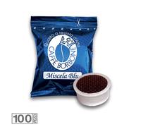 100 CAPSULE CIALDE CAFFE' BORBONE MISCELA BLU COMPATIBILE LAVAZZA ESPRESSO POINT