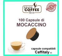 100 capsule cialde di MOCACCINO compatibili CAFFITALY