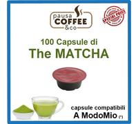100 capsule cialde di THE TE TÈ MATCHA compatibili Lavazza A MODO MIO