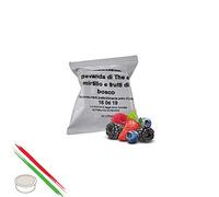 50 CAPSULE CIALDE RISTORA THE' AI FRUTTI DI BOSCO COMPATIBILE ESPRESSO POINT