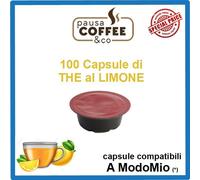 100 capsule cialde THE TE TÈ AL LIMONE compatibili Lavazza A MODO MIO