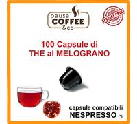 100 capsule cialde THE TE TÈ al MELOGRANO compatibili NESPRESSO