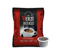 100 CAPSULE COMPATIBILE AROMA VERO,FIOR FIORE COOP,LUI,MARTELLO E ESPRESSO CA...
