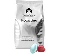 100 Capsule compatibili con Bialetti - Bevande Caffè dal Mondo - Natura dal Mondo (Mocaccino)