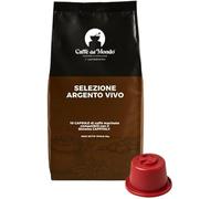 100 Capsule compatibili con Caffitaly - Caffè dal Mondo (Argento Vivo)