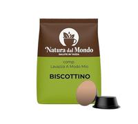 100 Capsule Compatibili con Lavazza a Modo Mio - Biscottino - Caffè dal Mondo