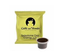 100 Capsule compatibili con LUI, Fior Fiore Coop, Aroma Vero, Mitaca - Caffè dal Mondo (Oro)