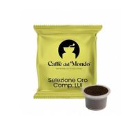 100 Capsule compatibili con LUI, Fior Fiore Coop, Aroma Vero, Mitaca - Selezione Oro - Intensità 7 - Caffè dal Mondo