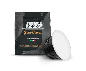 100 Capsule compatibili con Nescafe Dolce Gusto IZZO CAFFE miscela GRAN CREMA - 2 Cartone 50 capsule confezionate Flow Pack singolo - Totale 100 capsule