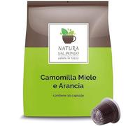 100 Capsule Compatibili con Nespresso - Camomilla Miele e Arancia - Caffè dal Mondo