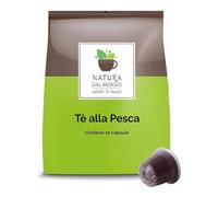 100 Capsule Compatibili con Nespresso - Tè alla Pesca - Caffè dal Mondo