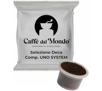 100 Capsule compatibili con Uno System - Caffè dal Mondo (Decaffeinato)