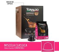 100 Capsule Compatibili Dolce Gusto Caffè Toraldo Miscela Classica Sped. Gratis