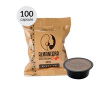 100 Capsule compatibili Lavazza A Modo Mio - Miscela Riserva Almanegra