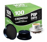 100 Capsule Compatibili Lavazza A Modo Mio - Pop Caffè E-MIO 2 Cremoso - Gusto Intenso e Crema Densa - Miscela Corposa - Confezione Risparmio